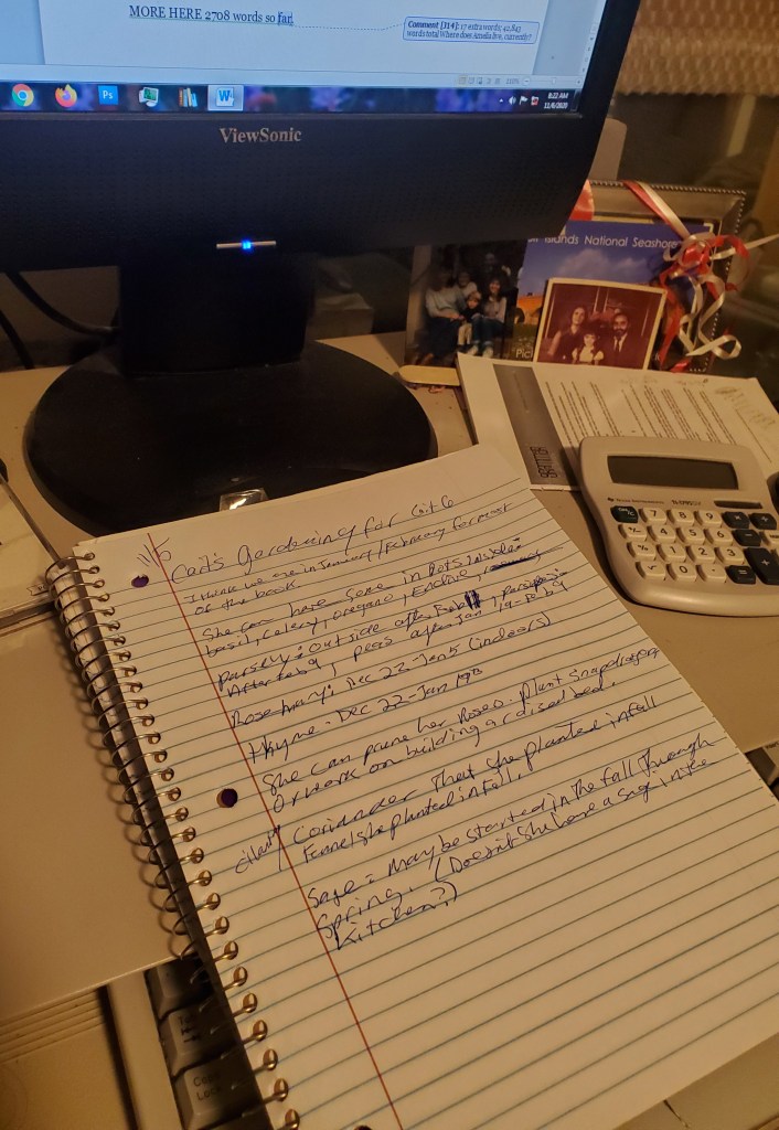 Juli's work desk, photo by Juli D. Revezzo