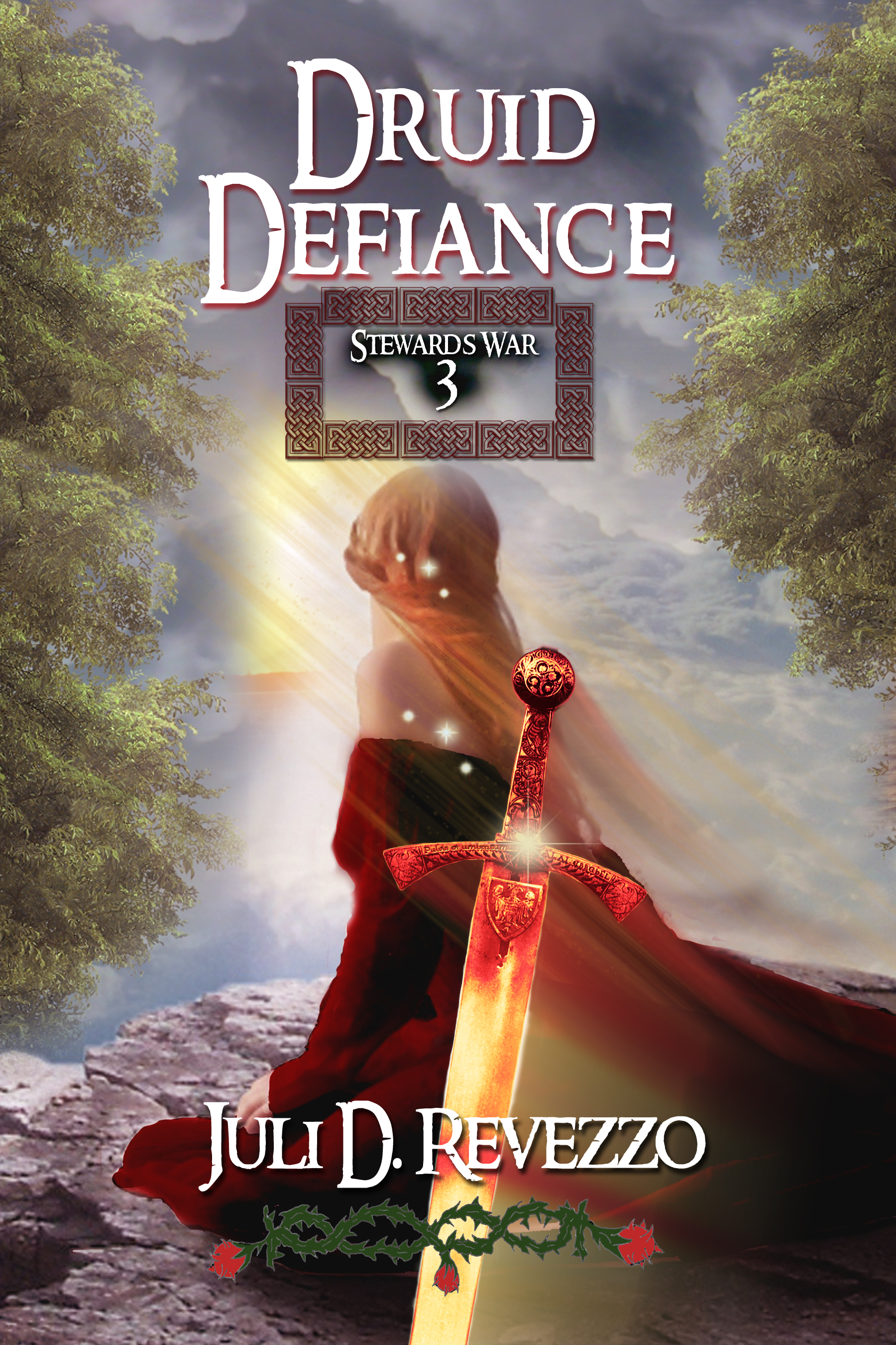 Druid Defiance by Juli D. Revezzo, paranormal romance, fantasy romance, order now for Kindle!