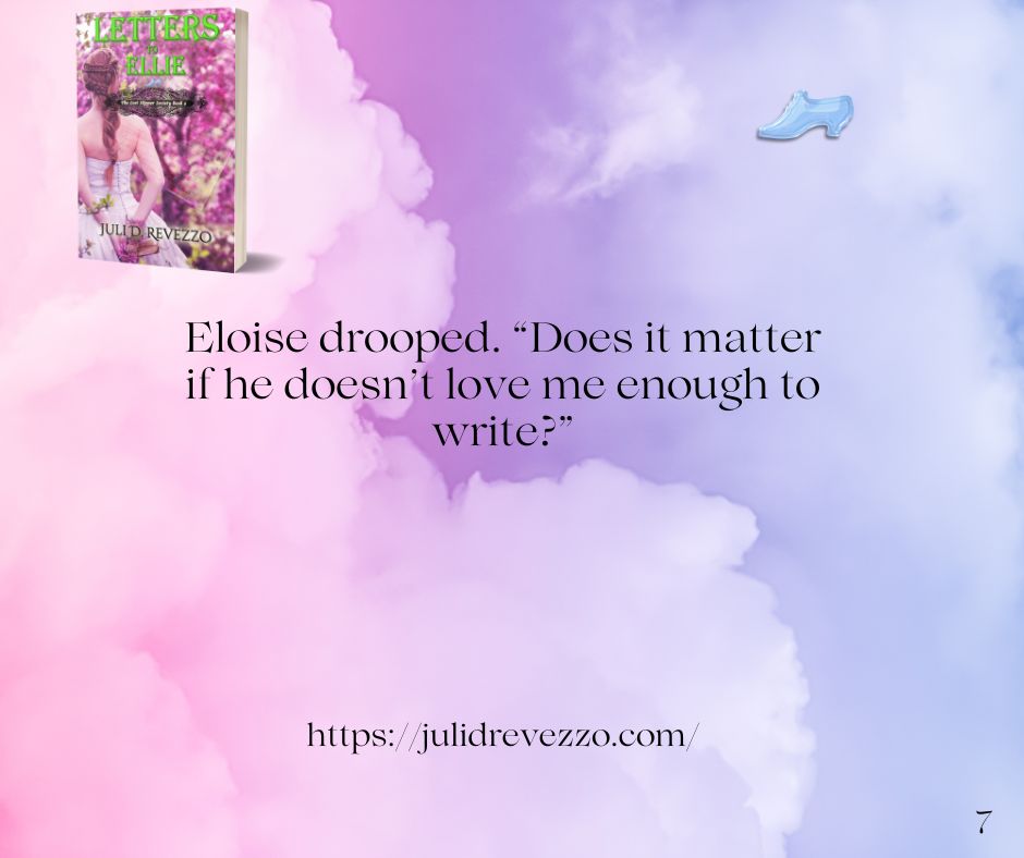Does it matter?, Letters to Ellie, Juli D. Revezzo